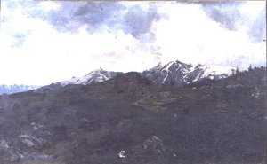 在阿尔卑斯山牧场 作者 阿道夫·冯·麦克尔