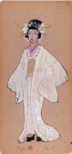 贾科莫·普契尼（Giacomo Puccini）的歌剧《蝴蝶夫人》中的Cii cio san服装