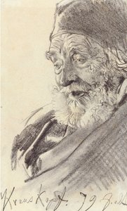 朱利叶斯·克劳斯科普夫（Julius Krauskopf） 作者 阿道夫门泽尔