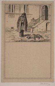 死狗Chr. Winther 和 M. Rørbye，"25 Billeder for små børn "中的第 2 号 作者 阿道夫·基滕多夫