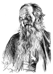 犹太人研究，c1880-1882 作者 阿道夫门泽尔