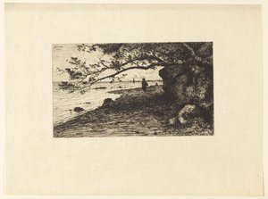 在 Villefranche-sur-Mer（靠近 Carqueiranne） 作者 阿道夫·阿皮安