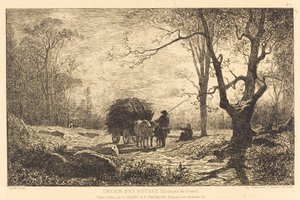罗克逊路（Chemin des Roches） 作者 阿道夫·阿皮安