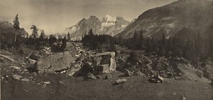 [高山风景］ 作者 阿道夫·布劳恩（Adolphe Braun）