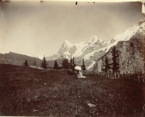 瑞士风景 作者 阿道夫·布劳恩（Adolphe Braun）