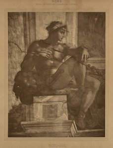 罗马 - 梵蒂冈宫、西斯廷教堂、米开朗基罗 作者 阿道夫·布劳恩（Adolphe Braun）