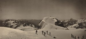 Titlis 山顶，瑞士，1866 年（照片） 作者 阿道夫·布劳恩（Adolphe Braun）