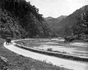 牙买加沼泽路，约建于1905年。 作者 阿道夫·杜珀利和儿子