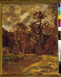 Autumn Landscape 作者 阿道夫·约瑟夫·托马斯·蒙蒂切利