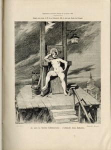 Le Courrier francais》第4期刊登的阿道夫-迪-维莱特（1857-1926）的插图。 作者 阿道夫·莱昂·威莱特