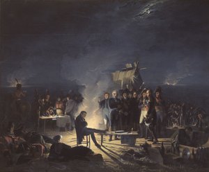 1809年7月5日至6日夜间，在瓦格拉姆战场上的拿破仑战役1