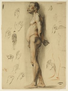 Life drawing of a bearded man (chalk on paper)   1466009   zh       chinese Successfully Translated  Original: The Battle of the Milvian Bridge, in the Room of Constantine, Raphael Rooms, c.1520-24 (fresco) Translat: The Battle of the Milvian Bridge, in th