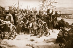 元帅奈伊支持法国后卫 作者 Adolphe Yvon