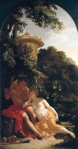 牧羊人和牧羊女，多情的牧羊人，c。 1696