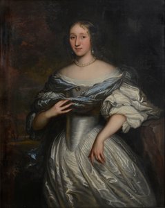 亨丽埃塔-安妮公主，未知（布面油画） 作者 Adriaen (attr.to) Hanneman