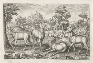 鹤腾
Vierpotige dieren（系列名称）
Animalivm Qvaddrvpedvm（系列名称） 作者 西奥多·加勒