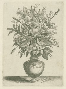 花瓶插花，包括喇叭水仙
花卉（系列名称） 作者 西奥多·加勒