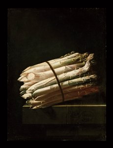 芦笋的静物，1699年