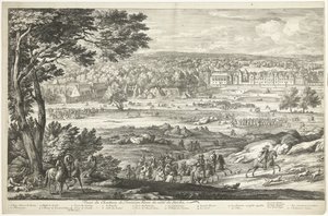 枫丹白露城堡景观（左页）
Veuë du Chasteau de Fontainebleau du costé du Jardin（物上标题）
