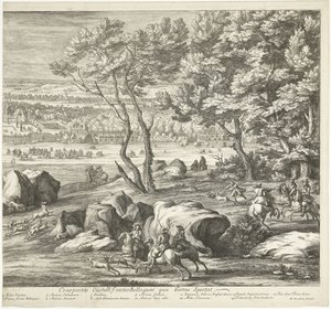 枫丹白露城堡景观（右页）
Veuë du Chasteau de Fontainebleau du costé du Jardin（物上标题）