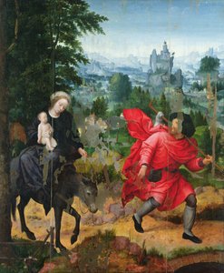 飞往埃及 作者 Adriaen Isenbrandt或Isenbrant