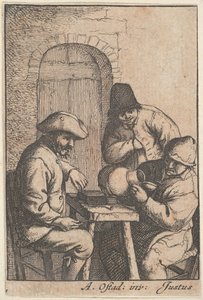 空水罐，1610-185。 作者 阿德里亚恩·扬斯（Adriaen Jansz）。范·奥斯塔德