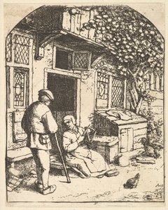 The Winder，1610-185。 作者 阿德里亚恩·扬斯（Adriaen Jansz）。范·奥斯塔德