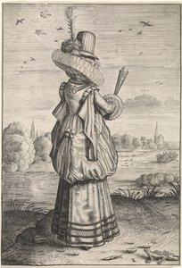 Habitus et cultus Matronarum Nobilu et Rusticarum（贵族妇女和乡村妇女的服饰和礼仪）
带蜥蜴的优雅女士
荷兰贵妇和乡村妇女的服饰与礼仪（系列名称）
Habitus et cultus Matronarum Nobilu et Rust 作者 Jacob Matham（拒绝归因）