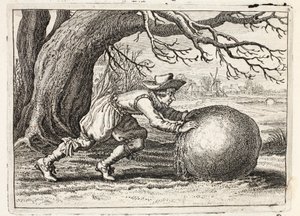 荣誉和美德，来自Johannes de Brune（1589-1658）的&39;Zinne作品的Emblemata&39;，Jan Jacobs Schipper，阿姆斯特丹，1661 作者 阿德里亚恩·彼得森·范德文纳