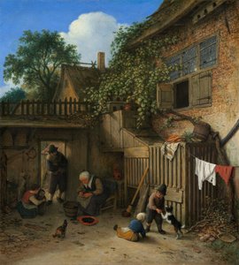 山寨门庭，1673年。