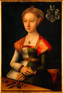 "年轻女子肖像"（Jeune femme â l