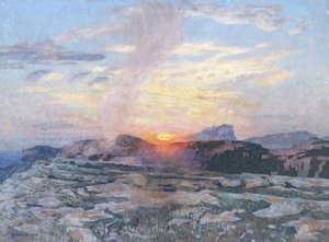 普罗旺斯的日落，c.1927