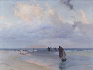 海港酒吧（布面油画）