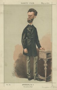 西班牙的阿玛迪奥（Amadeus of Spain）（彩色石版画）