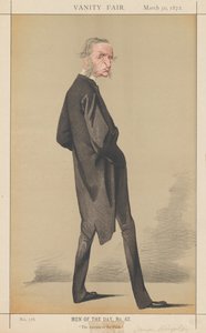 《名利场》（Vanity Fair）：《今日人物》第42号，《肉体的使徒》，1872年。