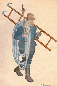 约瑟夫-努伦斯（1864-1944 年），法国政治家。阿德里安-巴雷尔（1874-1931 年）为《幻想曲》4 月 15 日第 204 期绘制的图画 作者 阿德里安·巴雷尔