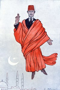 帕萨-穆斯塔法-凯末尔（Kamal Ataturk）的画像