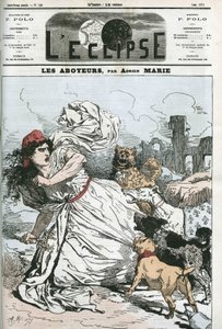 吠叫，共和国被保皇党或波拿巴狗追捧。 Adrien Marie 的“L