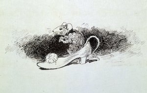 灰姑娘--查尔斯-佩罗的《童话》中，阿德里安-玛丽的插图 作者 艾德里安·伊曼纽尔·玛丽