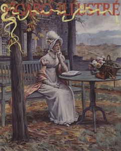 秋季（秋季）。封面的Illustrious Figaro，1894年11月（chromotypograph）