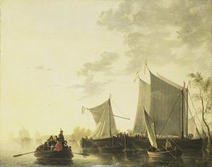 河景 作者 Aelbert Cuyp（复制后）