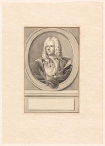 亚伯拉罕-范霍伊肖像，椭圆形，左侧 作者 Hyacinthe Rigaud
