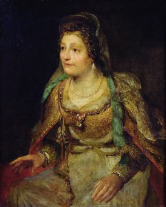 女性形象，c.1680-90