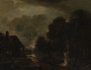 The Farrier，1650年代初或中期。 作者 阿特·范德尼尔