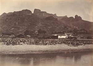 鸭子市场，约1869年。