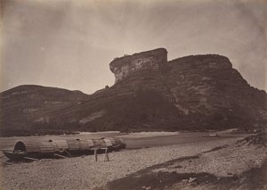 新昌茶叶市场附近的吴樾的太王庙，约1869年。