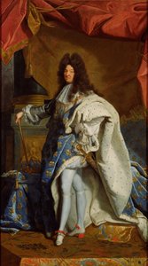 路易十四的肖像 作者 在Hyacinthe Rigaud之后