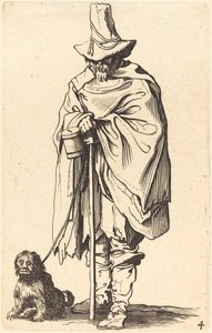 带狗的乞丐