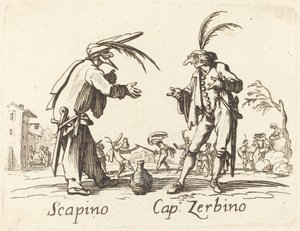 Scapino和Cap.泽比诺 作者 雅克·卡洛特
