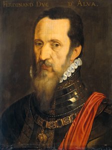 阿尔巴公爵费尔南多-阿尔瓦雷斯-德-托莱多（1507-1582 年）肖像 作者 在威廉基之后